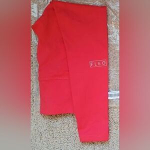 Cayenne Red el toro fleo leggings
